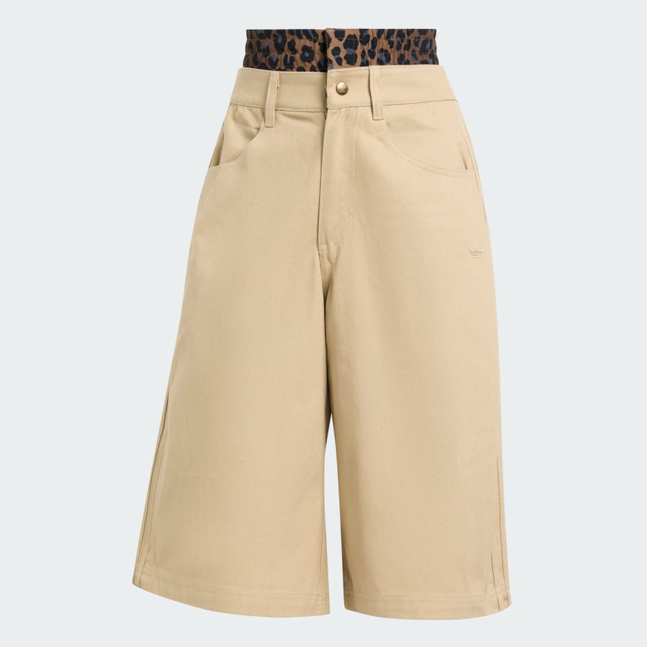 CLOTHING - Firebird Utility Jorts - Beige | adidas Oman
