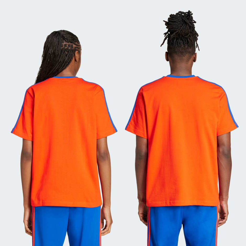 Wales Bonner Short Sleeve Tee - Orange | adidas Hong Kong