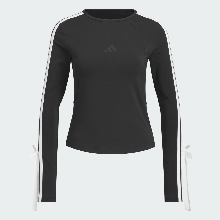 Women 3 Stripe Long Sleeve Tee