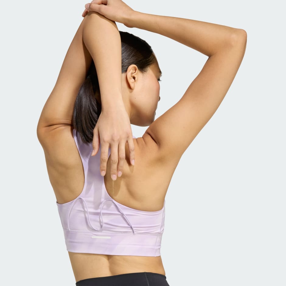 حمّالة صدر Run Pocket Medium-Support بطبعة على كاملها