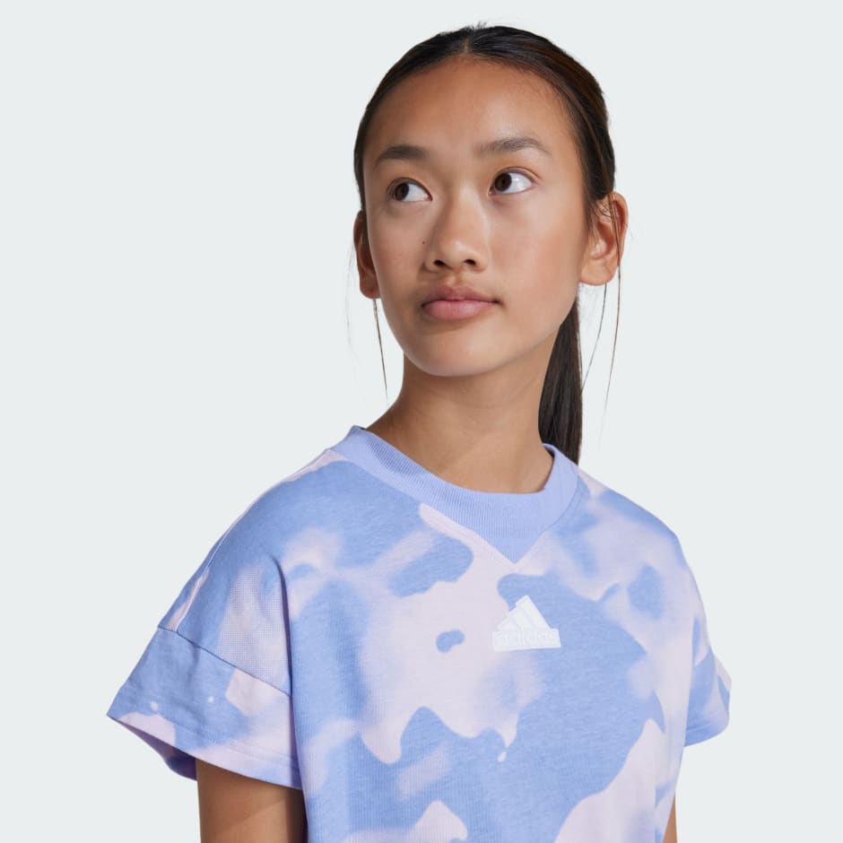 Future Icons Camo Printed Tee Kids