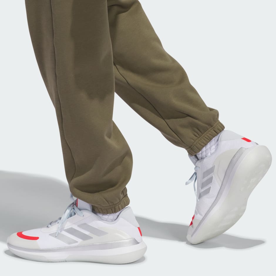 Pantaloni Basketball adidas din fleece (unisex)