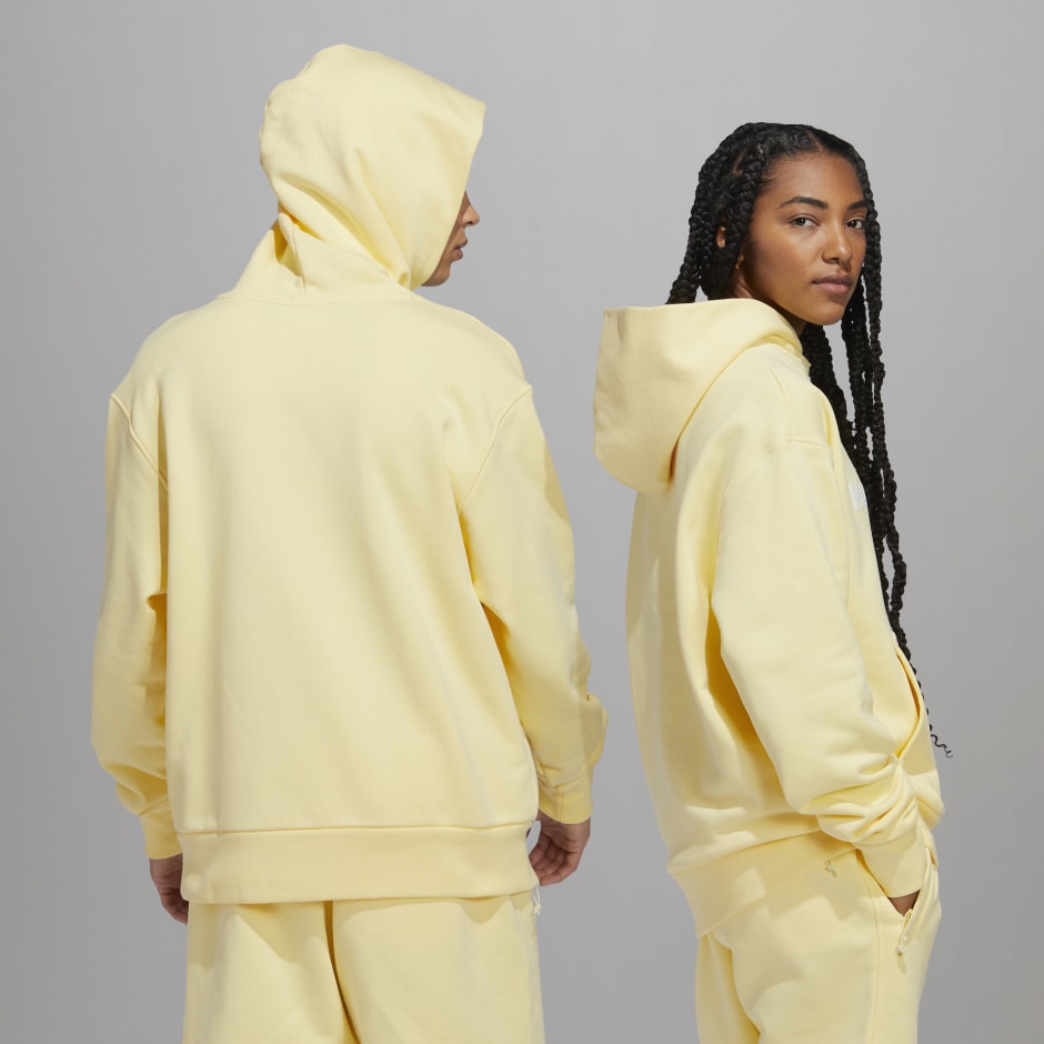 Oversized 2024 yellow hoodie