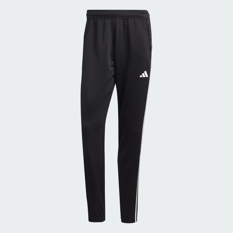 adidas Train Essentials 3-Stripes Training Pants - Black | adidas UAE