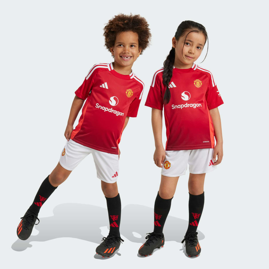 Set mini Manchester United 24/25 Home pentru copii