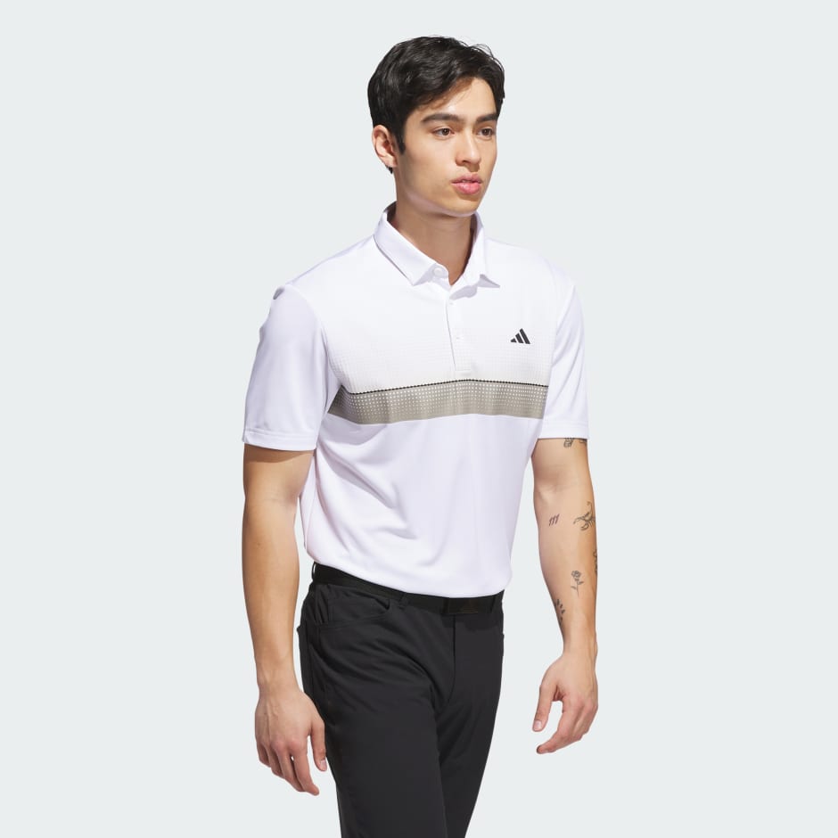 Performance Allover Print Polo Shirt