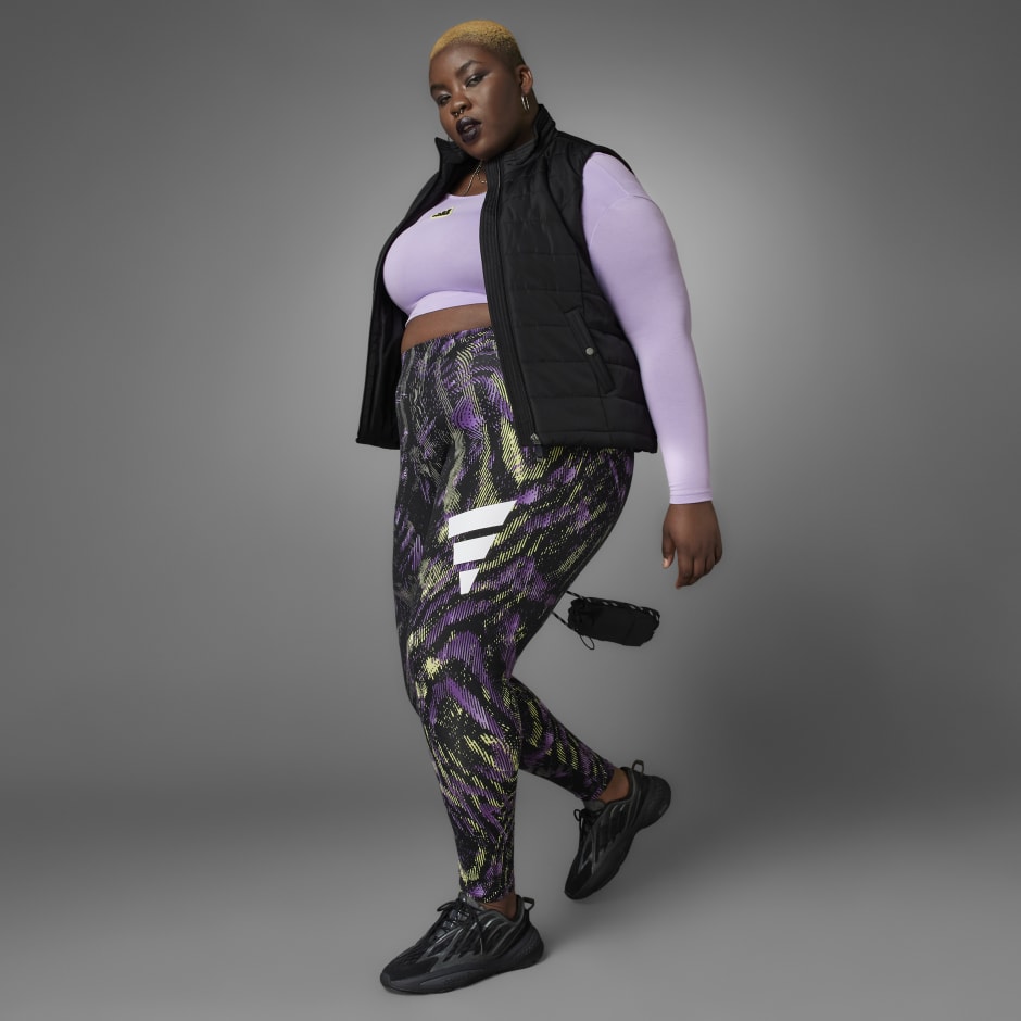 Future Icons Hyperpulse Printed Leggings (Plus Size)