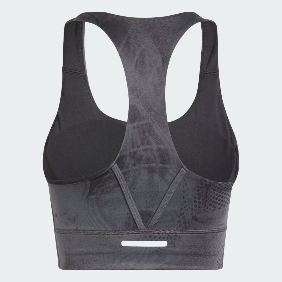 Run Pocket Medium-Support AOP Bra Iteration