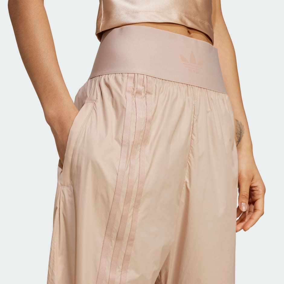 Pantaloni jogger cu talie lată