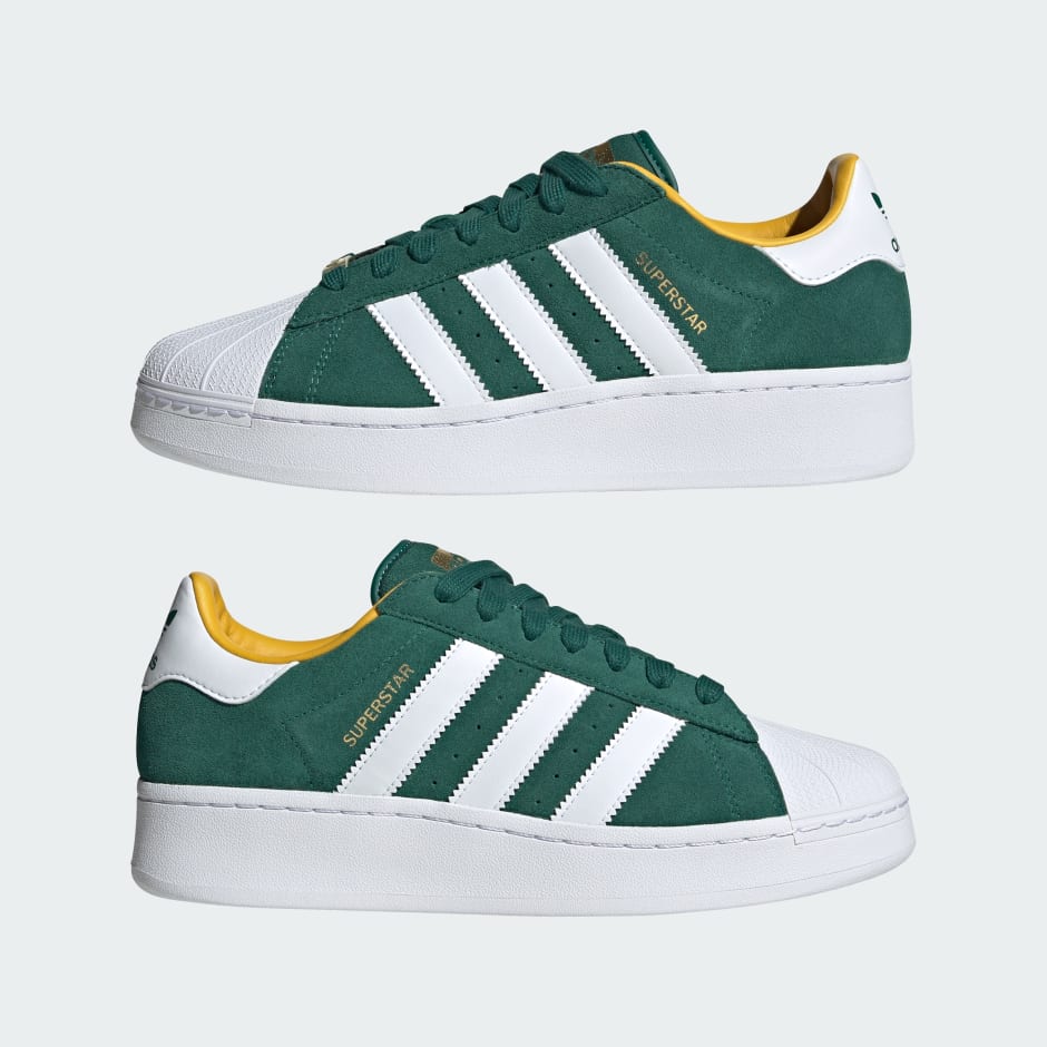 Green and deals white adidas shoes