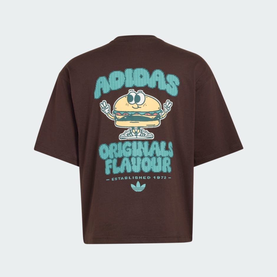 Tricou Pixelated Burget Character Graphic