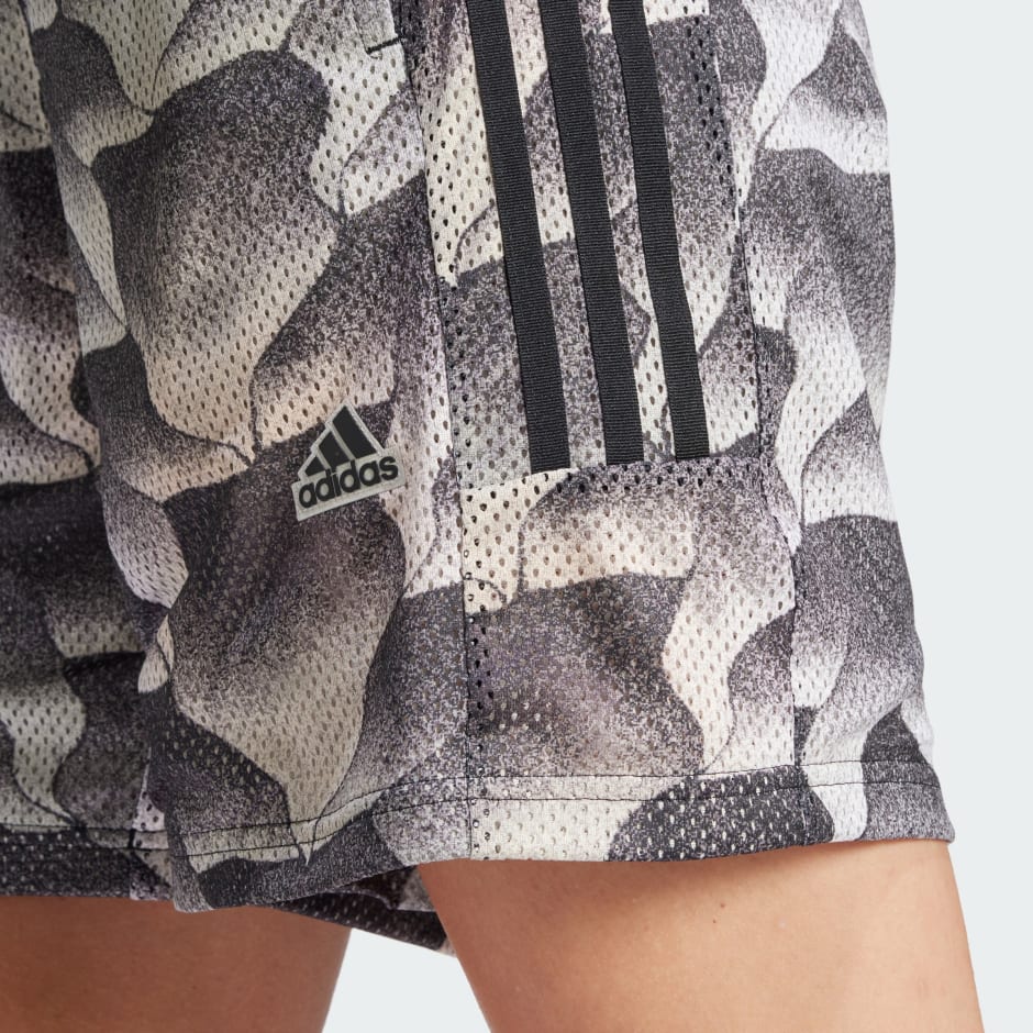 Tiro Print Mesh Summer Shorts