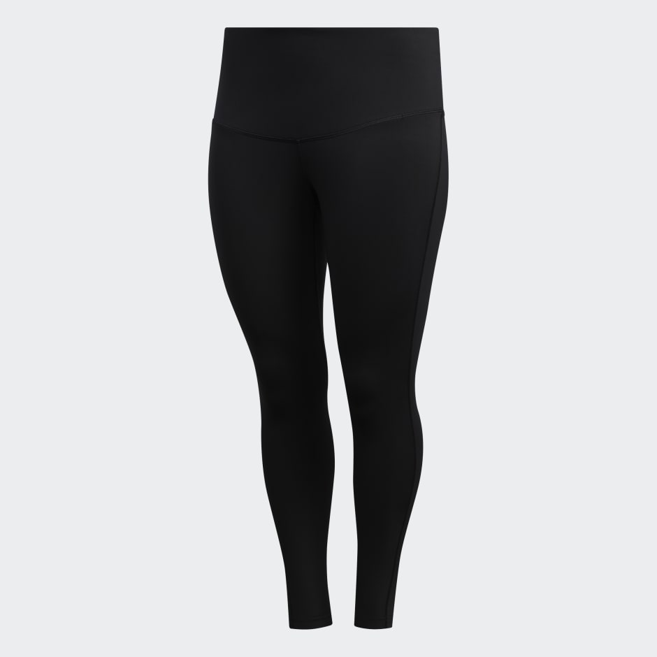 Believe This Solid 7/8 Tights​ (Plus Size) image number null