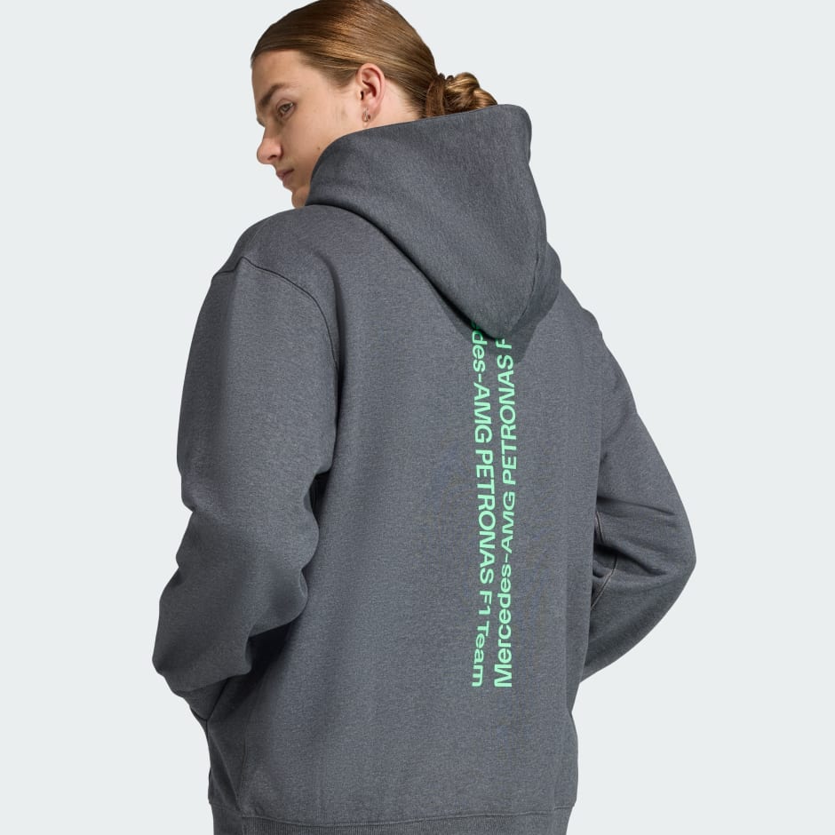 SWEAT-SHIRT &Agrave; CAPUCHE SURV&Ecirc;TEMENT PREMIUM MERCEDES - AMG PETRONAS FORMULA ONE TEAM