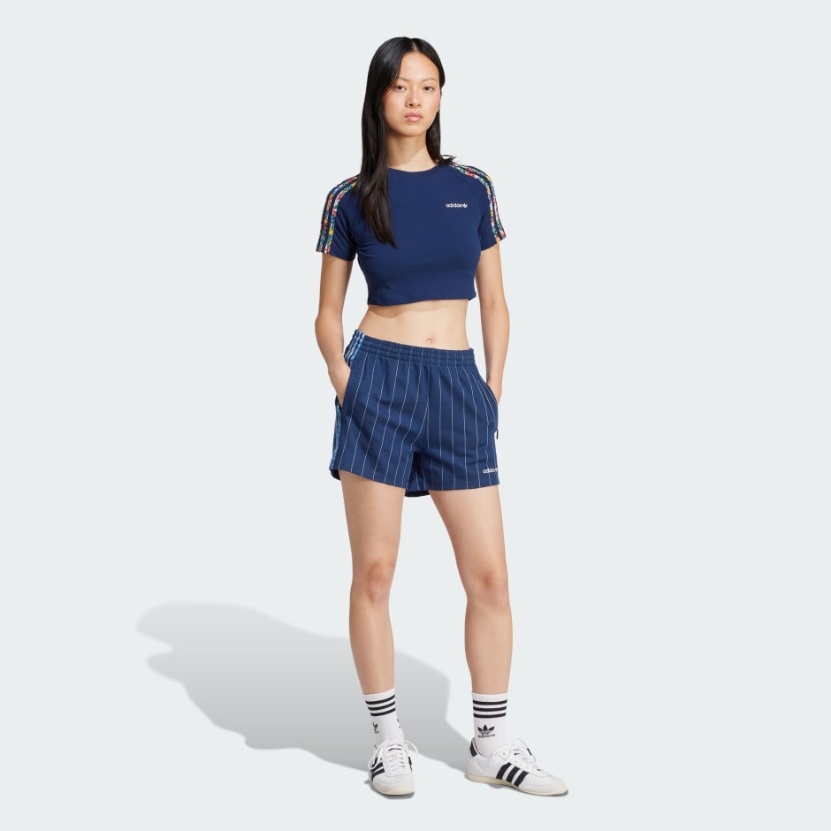 تيشيرت adidas Originals x Liberty London 3-Stripes Infill Baby