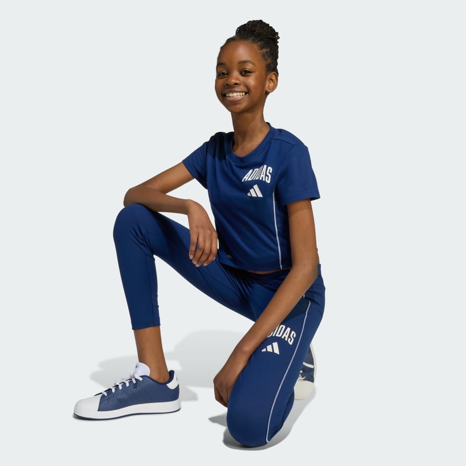 חולצת טי Train Essentials Collegiate Print לילדים