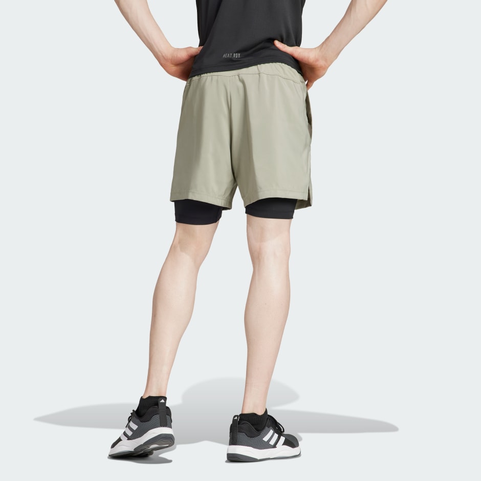 Shorts de Entrenamiento Gym 2 en 1