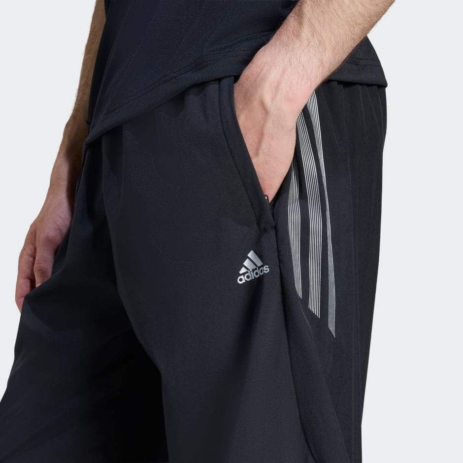 Pantaloni de trening lejeri, cu dungi F50