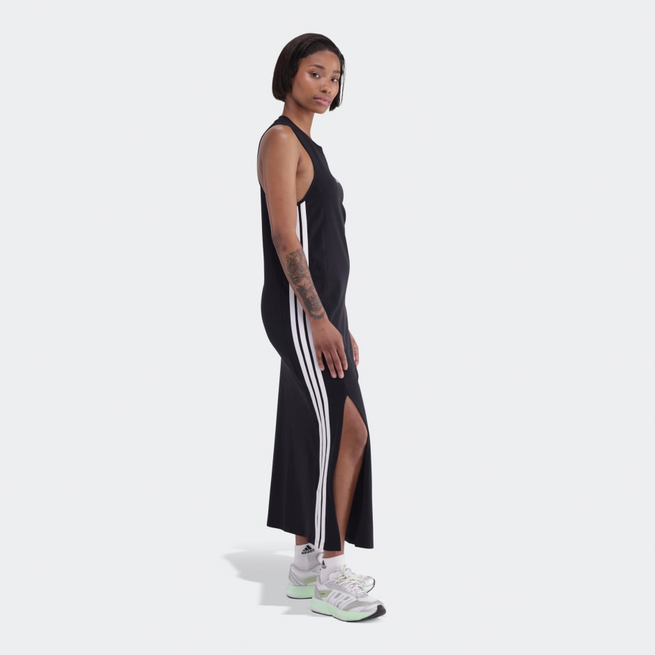 Essentials 3-Stripes Long Racerback Dress