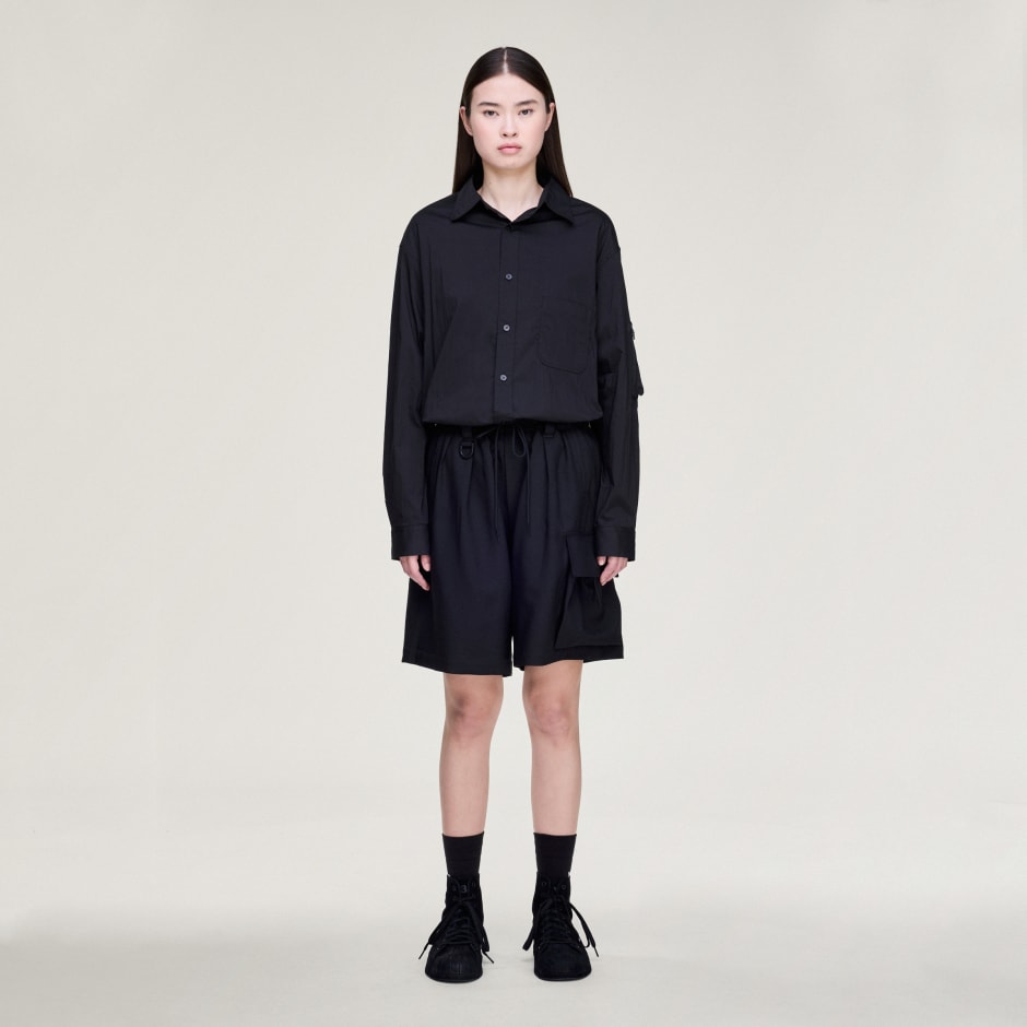 Y-3 SPORT UNIFORM CARGO SHORTS