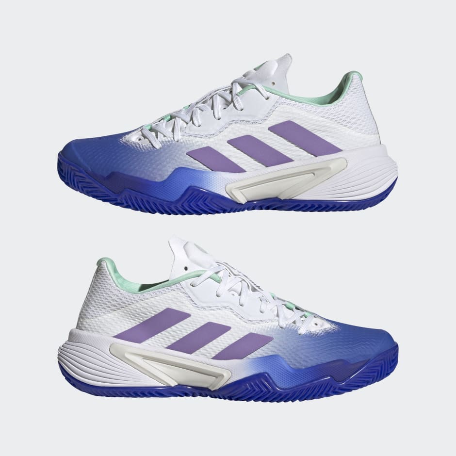 Barricade Court Tennis Shoes - Blue | adidas BH
