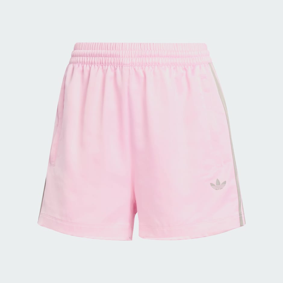 adidas Originals Pin-stripe Satin Shorts
