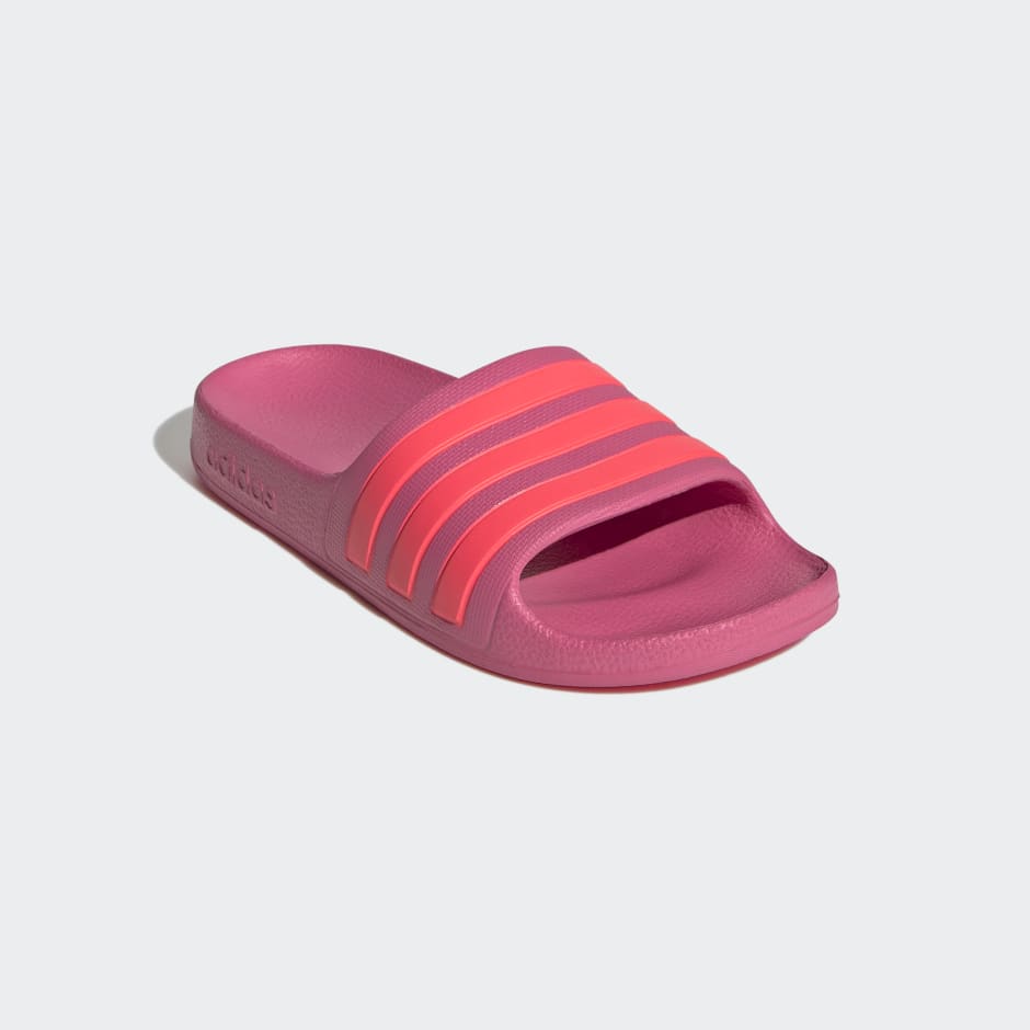 Shoes - Adilette Aqua Slides Kids - Pink | adidas South Africa