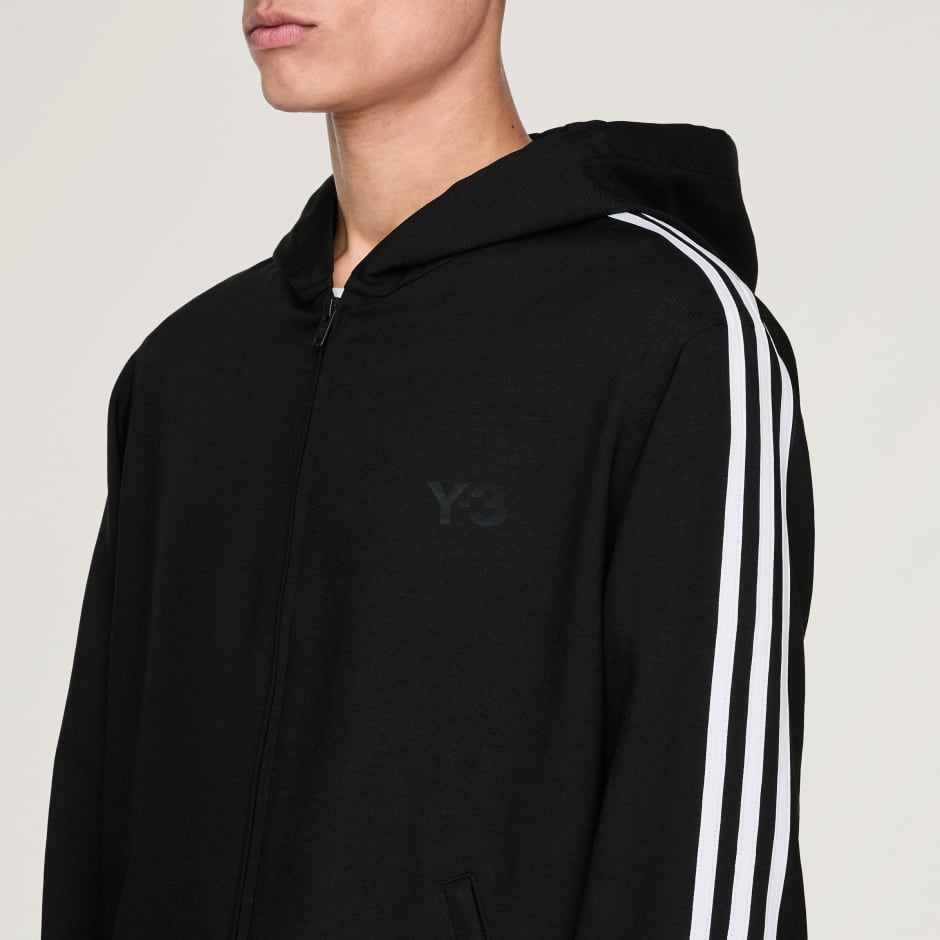 Bluză de trening Y-3 3-Stripes cu glugă