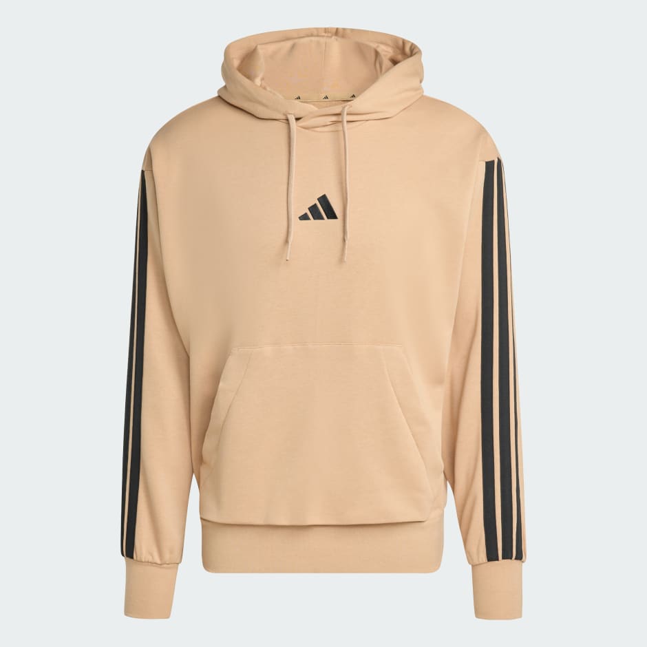 Essentials 3-Stripes French Terry Hoodie
