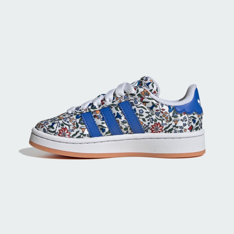 Campus 00s x Liberty London Pantofi pentru copii cu șiret elastic și &icirc;nchidere confortabilă