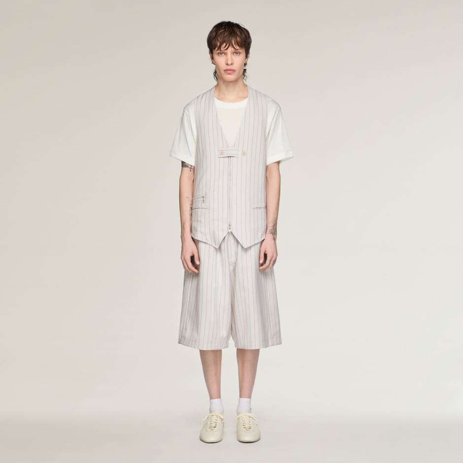 PANTALONI SCURȚI Y-3 PINSTRIPE SPORT UNIFORM