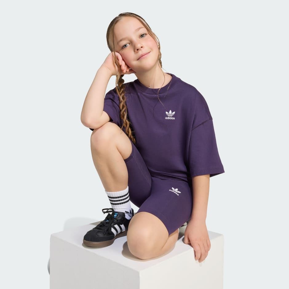 Ensemble t-shirt cycliste enfants