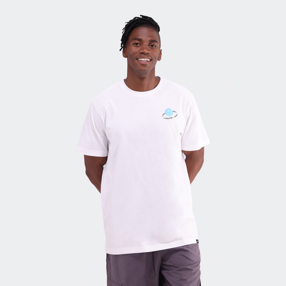 Neon Nightclub Graphic Loose Fit T-Shirt
