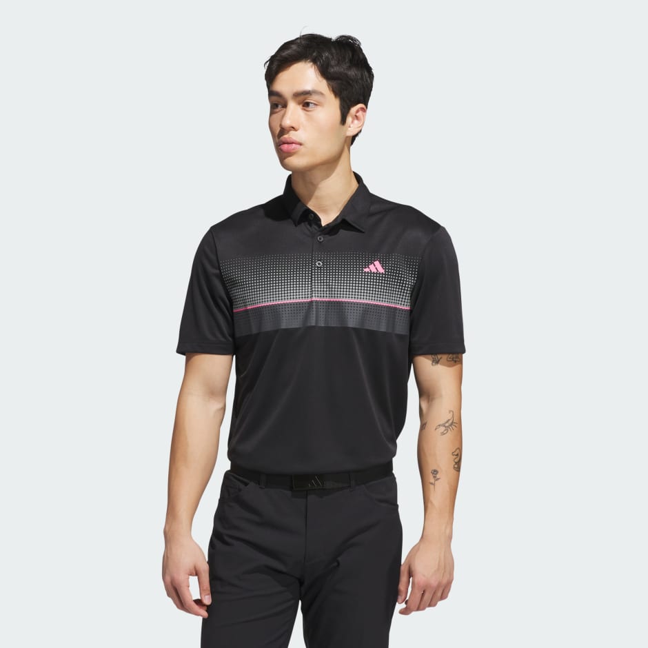 Performance Allover Print Polo Shirt