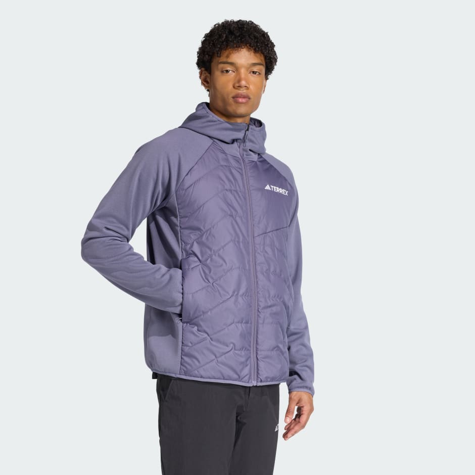 Jachetă izolată Terrex Multi CLIMAWARM Hybrid cu glugă
