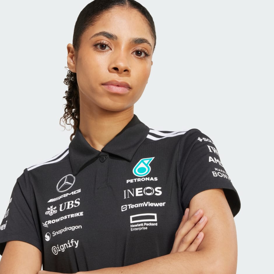 Tricou polo negru Mercedes - AMG Petronas Formula One Team