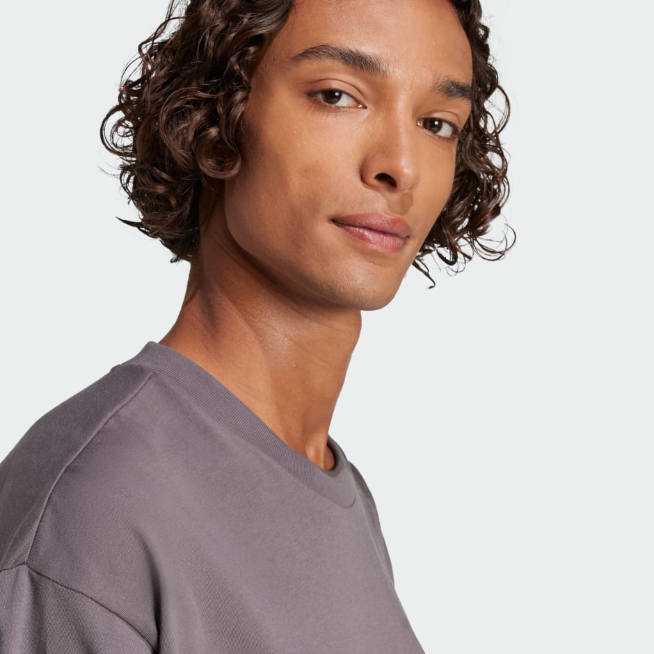 تيشيرت بأكمام طويلة Essentials Big Logo Single Jersey