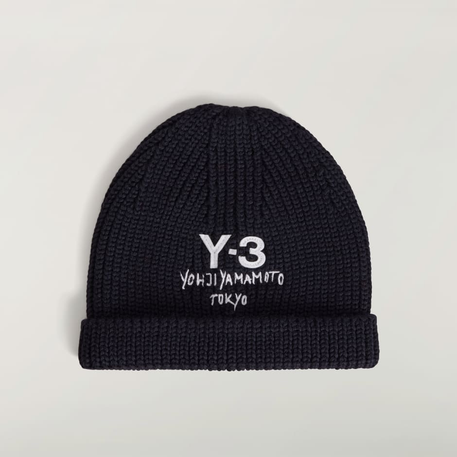Căciulă Y-3 din tricot gros