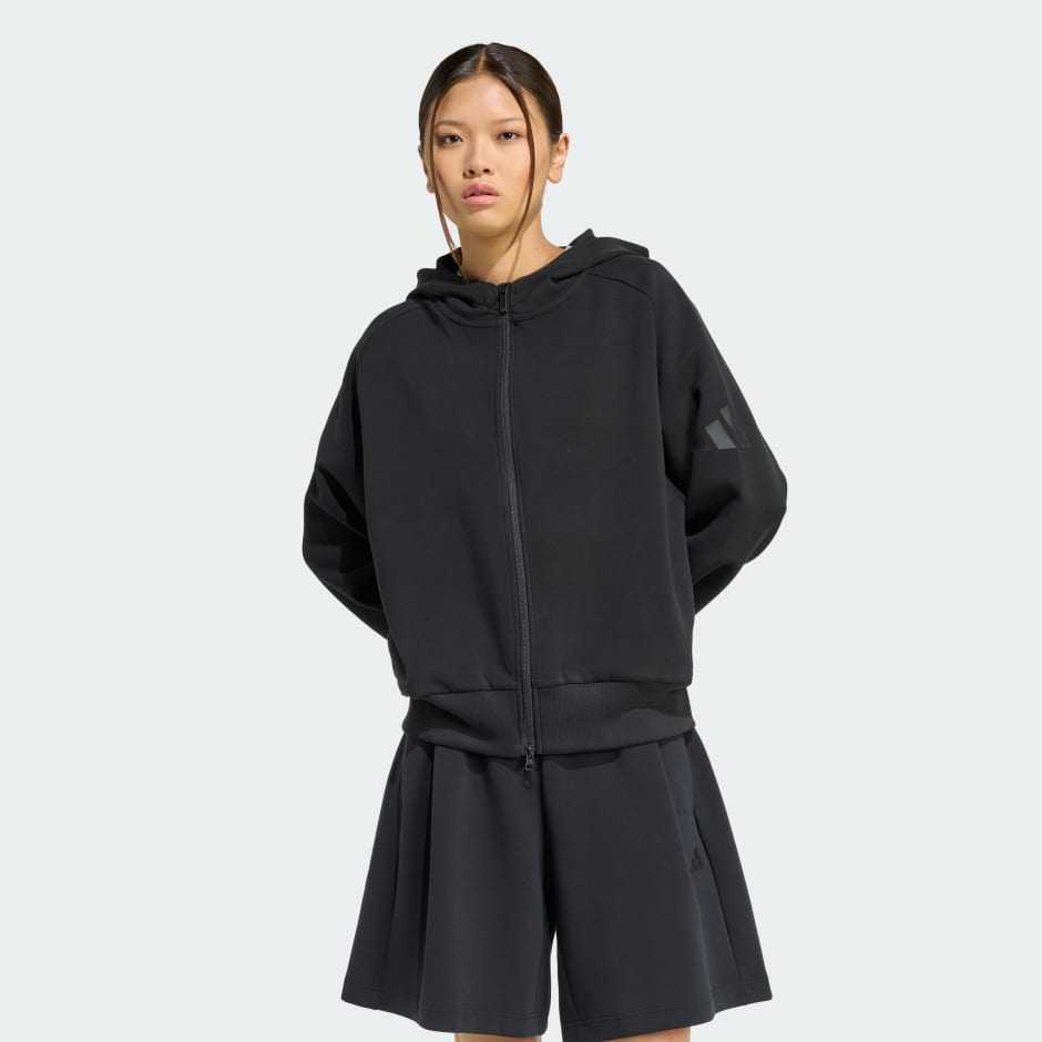 SOFT LUX FULL-ZIP HOODIE