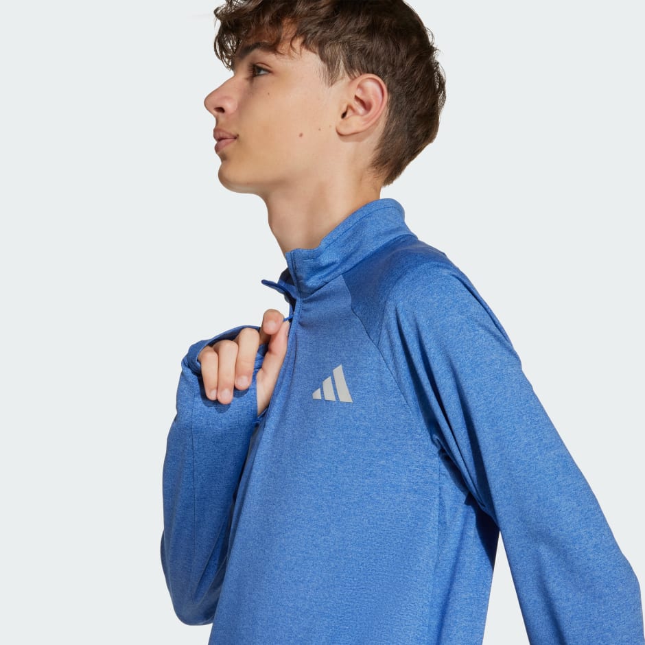 Majica dugih rukava s patentnim zatvaračem četvrtinom duljine All Sports Favorite 1/4-Zip Long Sleeve Tee