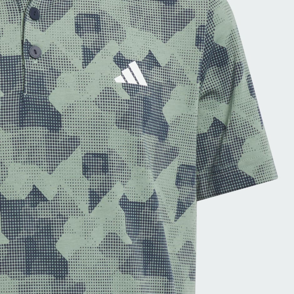 Printed Scripted Polo Shirt Kids