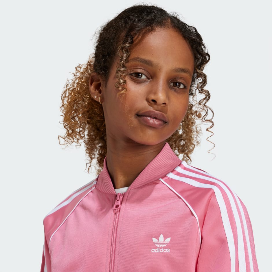 Kids Clothing - Adicolor SST Track Top Kids - Pink | adidas Qatar