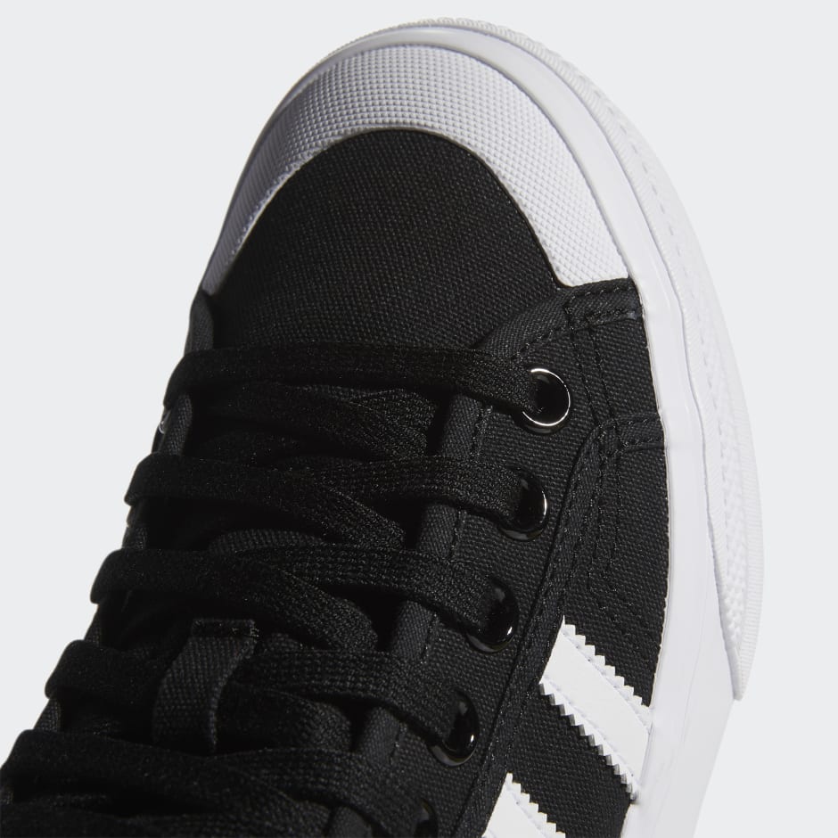 adidas Nizza Platform Mid Shoes - Black | adidas UAE