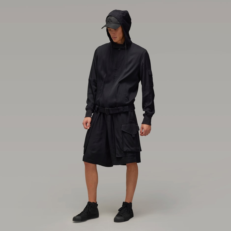 Y-3 Rayon Twill Shorts
