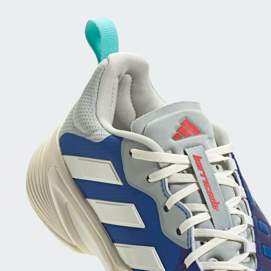 adidas Barricade Tennis Shoes - Blue, Men's Tennis