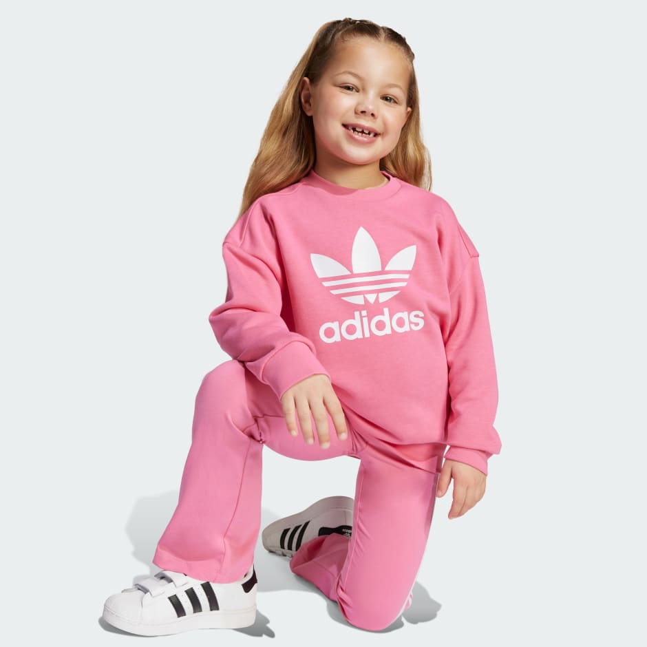 Dječji komplet Loose Crew Flared Legging