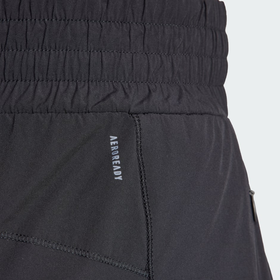 Pacer Stretch-Woven Zipper Pocket Lux Shorts