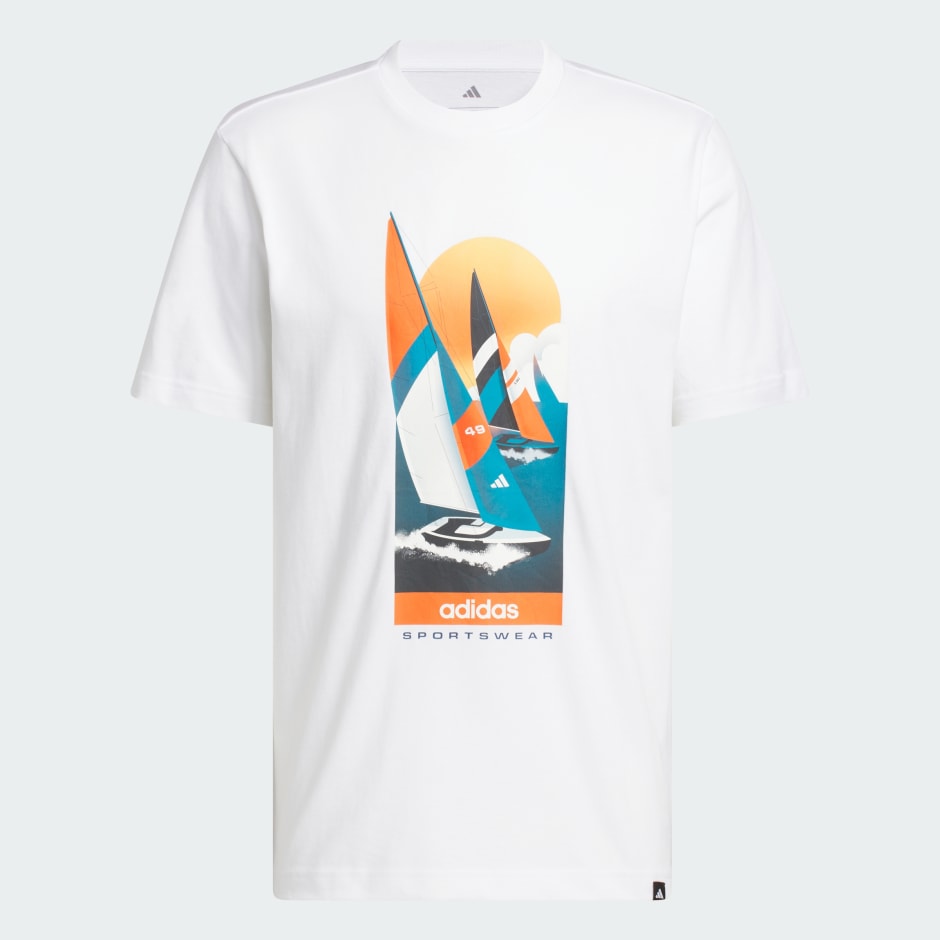 Summer Sailing Graphic T-shirt