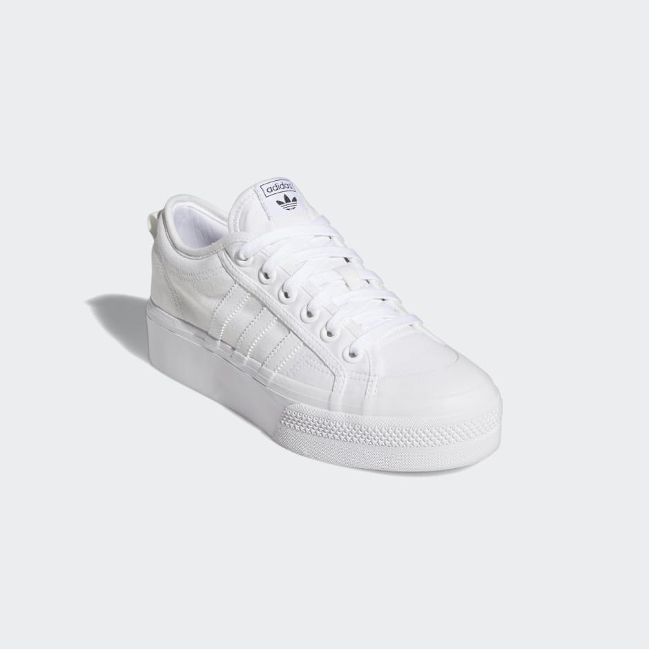 adidas Nizza Platform Shoes - White | adidas UAE