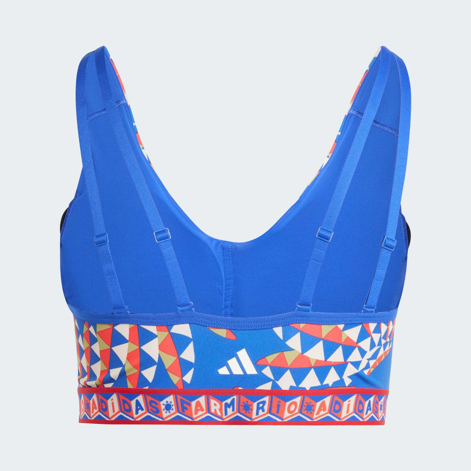 adidas x FARM Rio Medium-Support Bra (Plus Size)